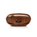 UKW-Radio | 60 W | Bluetooth® | Braun/Silber