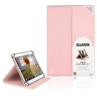 Tablet Folienetui 10 Universal Rosa