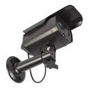 Kugel Kamera-Attrappe IP44 Schwarz