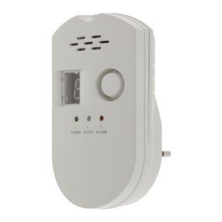 Gaswarngerät Gasalarm GASMELDER für Flüssiggas Butangas Methan Erdgas Gas Alarm