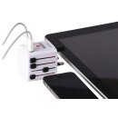 Welt Reisestecker Adapter Ladegerät mit 2x USB für Smartphone iPhone Tablet