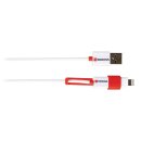 2-in-1-Sync und Ladekabel USB Micro B male + Lightning-Adapter - USB A male 1.00 m Weiss