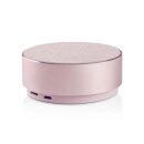 Bluetooth®-Lautsprecher | 9 W | Aus Metall gefertigtes Design | Roségold