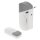 Funktürklingel-Set mit Netzteil 70 dB Weiss/Grau