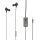 Headset ANC (Active Noise Cancelling) im Ohr 3.5 mm verdrahtet Eingebautes Mikrofon 1.2 m Anthrazit/Schwarz