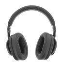 Headset Bluetooth / ANC (Active Noise Cancelling) übers Ohr Eingebautes Mikrofon 1.20 m Schwarz/Silber