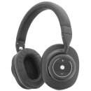 Headset Bluetooth / ANC (Active Noise Cancelling) übers Ohr Eingebautes Mikrofon 1.20 m Schwarz/Silber