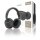 Headset Bluetooth / ANC (Active Noise Cancelling) übers Ohr Eingebautes Mikrofon 1.20 m Schwarz/Silber