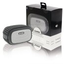 Bluetooth Lautsprecher Mono 4 W Eingebautes Mikrofon Schwarz/Silber