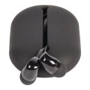 Headset Flachkabel im Ohr 3.5 mm verdrahtet Eingebautes Mikrofon 1.2 m Schwarz