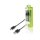 USB 2.0 Kabel USB-C male - USB A male 1 m Schwarz