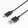 USB 2.0 Kabel USB-C male - USB A male 1 m Schwarz