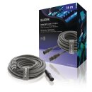 XLR-Digital-Kabel Stecker XLR 5-polig - Buchse XLR 5-polig 15.0 m Dunkelgrau