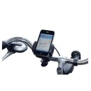 Universal-XL Telefon-Halter Fahrradnutzung Schwarz