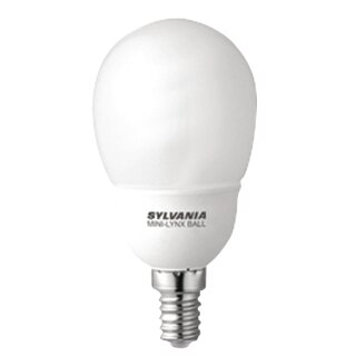 Leuchtstofflampe E14 Globe 9 W 450 lm 2700 K