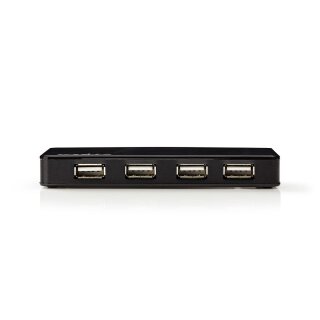 USB 2.0 USB-HUB 7 Ports Aktiv mit Netzteil 7-fach PC Weiche Verteiler Computer