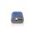 Powerbank | 5000 mAh | 1x USB A-Ausgang 1.0 A | Micro-USB-Eingang | Blau