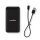 Powerbank  |  6000 mAh  |  USB-A-/C-Ausgang 3.0A  |  Micro-USB-/USB-C-Eingang  |  Schwarz