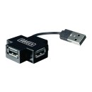 4-Port USB-Hub USB 2.0 Schwarz