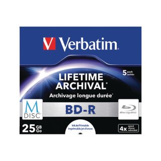 Blu-Ray 25 GB 5 Stück