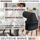 32mm / 35mm Staubpinsel Staubsauger Möbelpinsel Saugpinsel für Bosch Siemens Miele Parkside Staubbürste Max-Staub-K