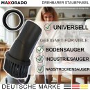 32mm / 35mm Staubpinsel Staubsauger Möbelpinsel Saugpinsel für Bosch Siemens Miele Parkside Staubbürste Max-Staub-K