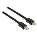 Mini Displayport-Kabel Mini Displayport Stecker - Mini Displayport Stecker 2.00 m Schwarz