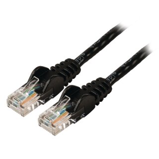 CAT5e UTP-Netzwerkkabel RJ45 (8P8C) male - RJ45 (8P8C) male 3.00 m Schwarz