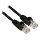 CAT5e UTP-Netzwerkkabel RJ45 (8P8C) male - RJ45 (8P8C) male 3.00 m Schwarz