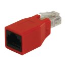 CAT6-Netzwerkadapter RJ45 (8P8C) male - RJ45 (8P8C)...