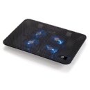 Lüfter Notebook Laptop 4-Fan Cooling PAD 17" beleuchtet