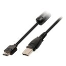 USB 2.0 Kabel USB A male - Canon 12-pol. Stecker 2.00 m...