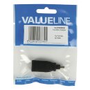 FireWire 400-Adapter FireWire 4-pol. male - FireWire 6-pol. female Schwarz