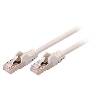 CAT5e SF/UTP-Netzwerkkabel RJ45 (8P8C) male - RJ45 (8P8C) male 0.25 m Grau