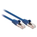 CAT5e SF/UTP-Netzwerkkabel RJ45 (8P8C) male - RJ45 (8P8C) male 1.50 m Blau