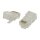 Stecker RJ45 Solid UTP CAT5 Male PVC Transparent