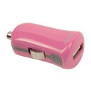 Auto-Ladegerät 1-Ausgang 2.1 A USB Rosa