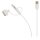 3-in-1-Sync und Ladekabel USB A male - Micro-B male 1.00 m Weiss