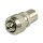 Koax Male Metall Silber