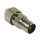 Koax Male Metall Silber