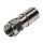 F-Stecker 5.5 mm Male Metall Silber
