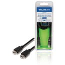 High Speed HDMI Kabel mit Ethernet HDMI Anschluss - HDMI Anschluss 1.00 m Schwarz