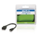 High Speed HDMI Kabel mit Ethernet HDMI Mini Stecker - HDMI-Buchse 0.20 m Schwarz