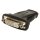 High-Speed-HDMI mit Ethernet-Adapter HDMI-Buchse - DVI-D 24+1p Buchse Schwarz