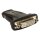 High-Speed-HDMI mit Ethernet-Adapter HDMI-Buchse - DVI-D 24+1p Buchse Schwarz
