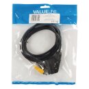 SCART-Kabel Scart-male - 2x RCA male 2.00 m Schwarz