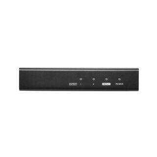 2-Port HDMI Verteiler Schwarz