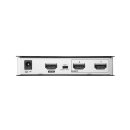 2-Port HDMI Verteiler Schwarz