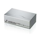 2-Port VGA-Verteiler Silber