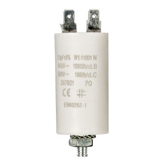 Kondensator 1.5uf / 450 v + Aarde